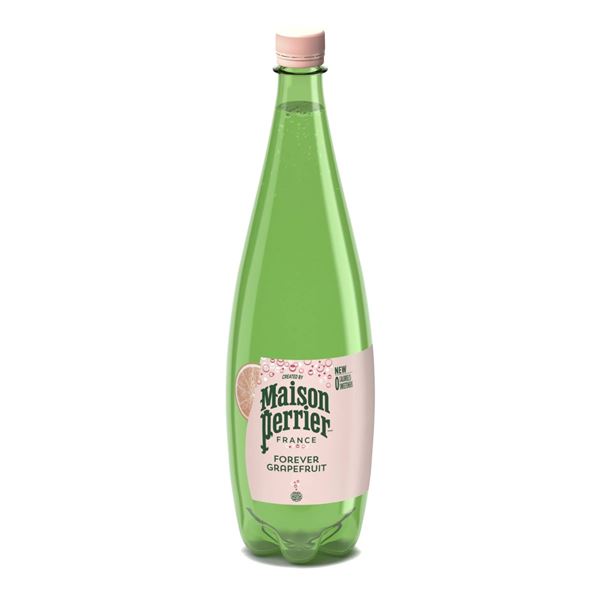 Pack of Maison Perrier Sparkling Water – Grapefruit Flavor, 12 x 1L