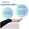 Image 1 : E Bung Elevating Leg Rest Pillow With Contoured Design