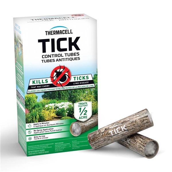 Thermacell Tick Control Tubes for Lyme Disease Prevention