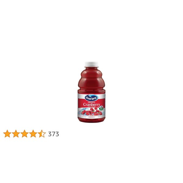 Ocean Spray Cranberry Juice Cocktail, 3 Gallons (946 mL x 12 Bottles)