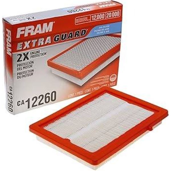 FRAM Extra Guard CA10088 Engine Air Filter with 12,000-Mile Filter Life