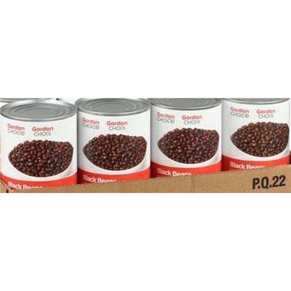 Gordon Choice Haricots Noirs Black Beans 6/100 oz