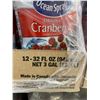 Image 3 : Ocean Spray Cranberry Juice Cocktail, 12 Bottles, 32 Fl Oz Each