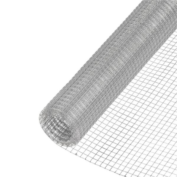 Homebase Hard Cloth Metal Wire Roll, 2 x 5 Ft