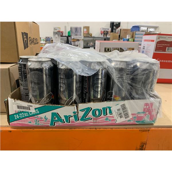 Arizona 24-Pack of 23 fl oz Cans, Black and White Label