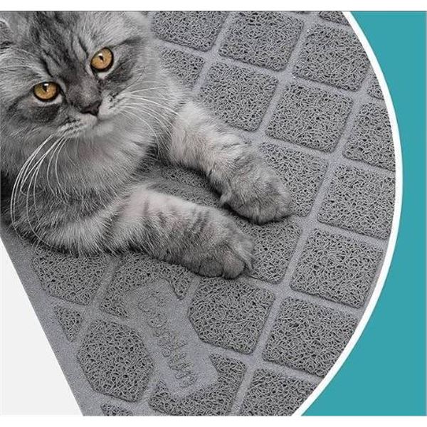 Cat Jumbo Litter Mat in Varying Colors – Super Soft – Jumbo Size LOT OF 2