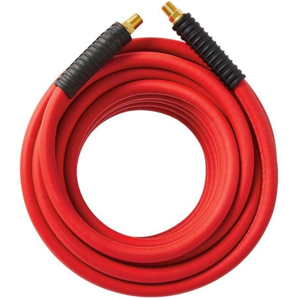Connect 3/8 in. x 50 ft. Rubber Air Hose with 1/4 in. NPT Fittings