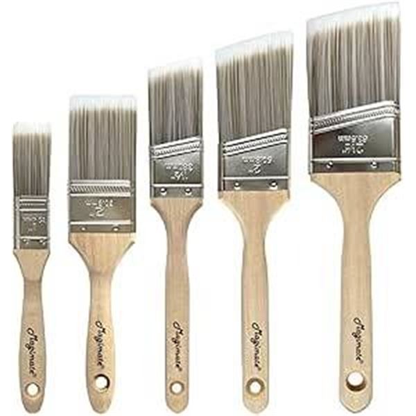 Pintar Professional 4-Piece Paint Brush Set for All Paints and Stains