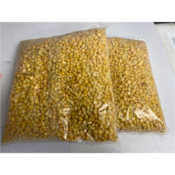 LOT OF 2 –  2kg Packaged Yellow Corn Kernels