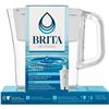Image 1 : Brita Water Pitcher with Filter & 8 Replacement Filters