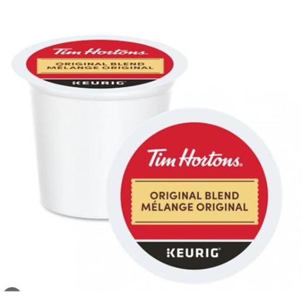Tim Hortons K-Cup Pods Original Blend Coffee, Approximately 80 Pods, 840g