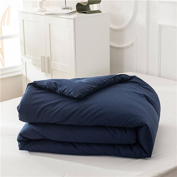 Simmons Down Alternative Twin Size Blanket , 163cm x 229cm, Navy