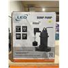 Image 2 : LEO Thermoplastic Submersible Sump Pump, 2560 GPH, 115 V, 4.6 A, 1/3 HP