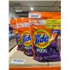 Image 2 : Lot of 3 x81 count Tide Pods 3 in 1 Spring Meadow Laundry Detergent