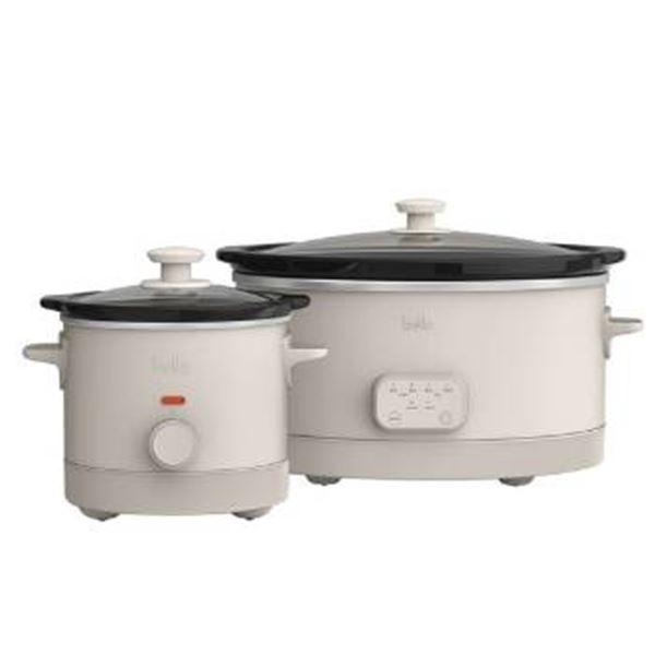 Bella Programmable Slow Cooker With Bonus Slow Cooker