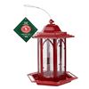 Image 1 : Perky-Pet N91 Window Gazebo Wild Bird Feeder, Red