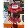 Image 2 : Perky-Pet N91 Window Gazebo Wild Bird Feeder, Red