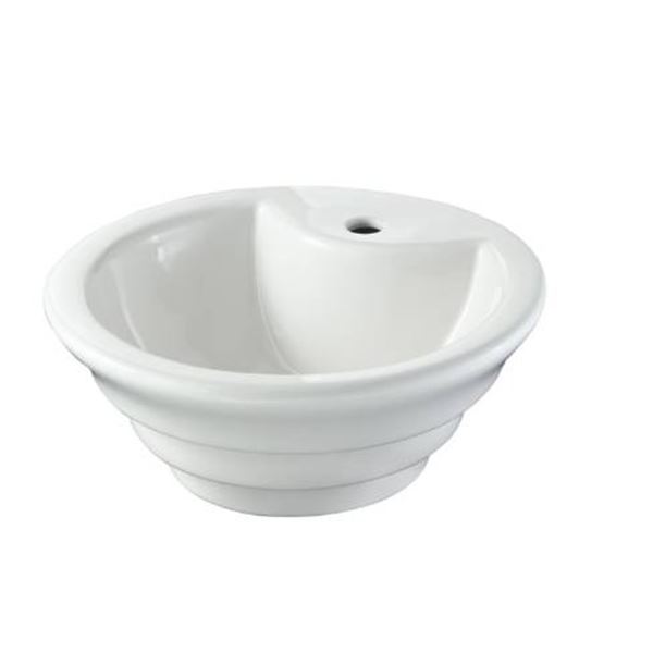 Project Source Vessel Sink with White Finish, Model #0900993 #16905014