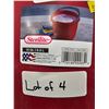 Image 3 : Lot of 4 Sterilite 10 Qt Spout Buckets in Red