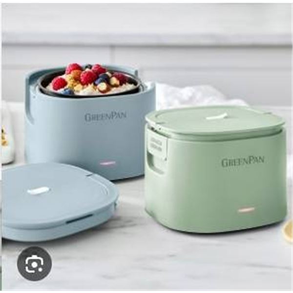 GreenPan Electric Lunch Box Set with Nonstick Ceramic – Model 1164