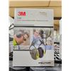 Image 2 : 3M PELTOR X4A Ear Protection, Black/Green Over-the-Head Design