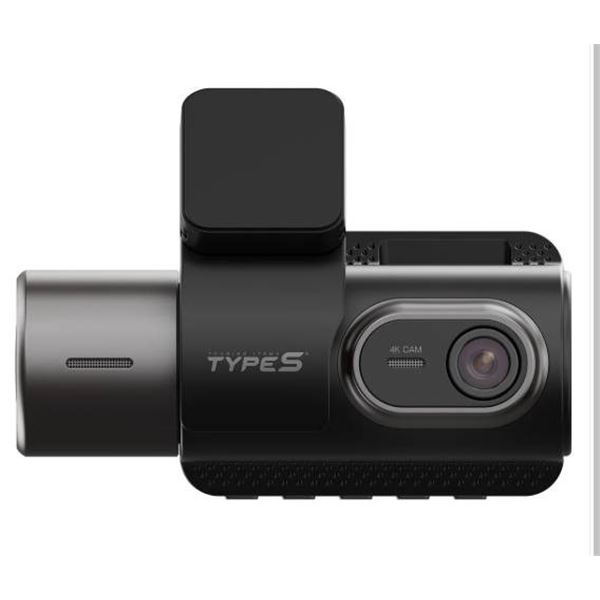 Type S T402 Dual View 4K Dash Cam With GPS and App Control