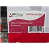 Image 4 : Arrow Connectivity NVR and 4 Cameras, Model A200104, Network Video Recorder Kit.