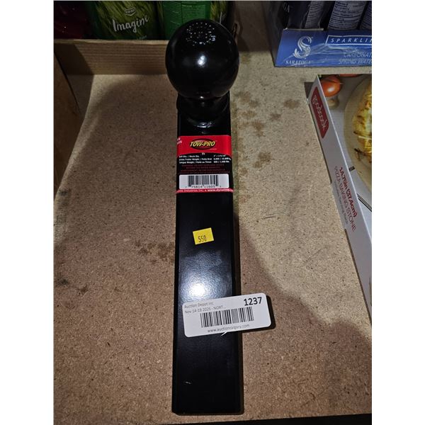 Tow-Pro Model 11605 Trailer Hitch Ball Mount with 2-5/16 Inch Ball