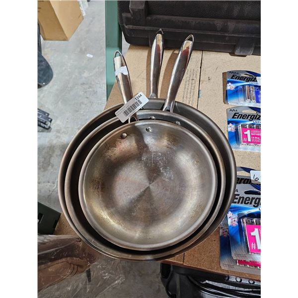Meyer Stainless Steel Frying Pans, Made in Canada
