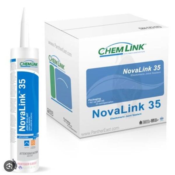 Chemlink Novalink 35 Adhesive Sealant 300 ml Tubes (Lot of 24)