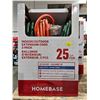 Image 1 : Homebase Indoor/Outdoor Extension Cord 3 Pack, 16 Gauge, 25 ft/7.6 m