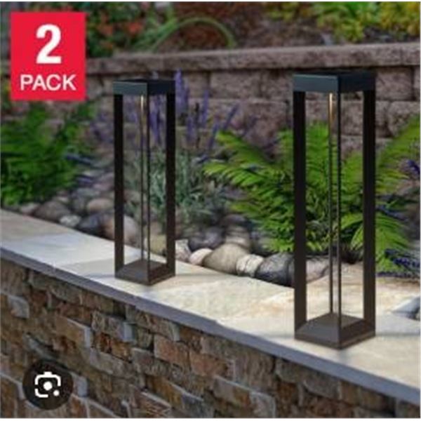 Solar Outdoor Light with 2 Units for Exterior Landscaping