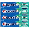 Image 1 : Crest Plus Scope Complete 170 mL Toothpaste, Set of 4