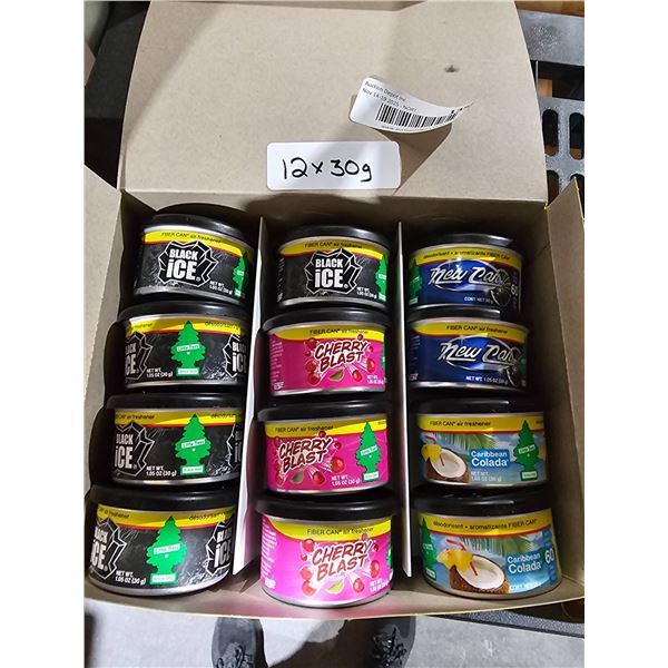 12 Assorted Scent Air Freshener Cans (12 x 30g)