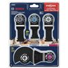 Image 1 : BOSCH OSL005L 5 pc. Starlock® Oscillating Multi-Tool Carbide Cutting Accessory Blade Set