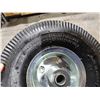 Image 2 : Lot of 5 Pneumatic Wheels and Tires – Various Sizes and Specifications – See photo