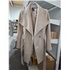 Image 2 : DKNY Women’s XS Taupe Belted Coat