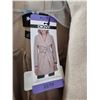 Image 3 : DKNY Women’s XS Taupe Belted Coat