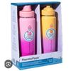 Image 1 : ThermoFlask Double-Wall Vacuum-Insulated Bottles 710 mL – Set of Two