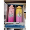 Image 2 : ThermoFlask Double-Wall Vacuum-Insulated Bottles 710 mL – Set of Two