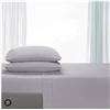 Image 1 : Comfy Bamboo World Celeste 9900 Series King 4-Piece Sheet Set Grey
