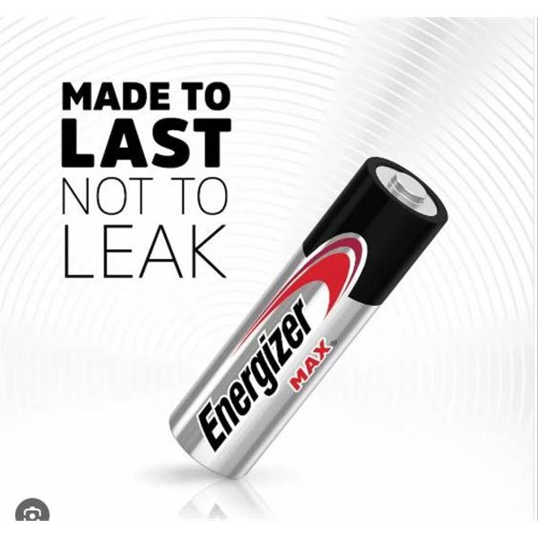 Energizer Max AA Alkaline Batteries, 6 x 8-Pack