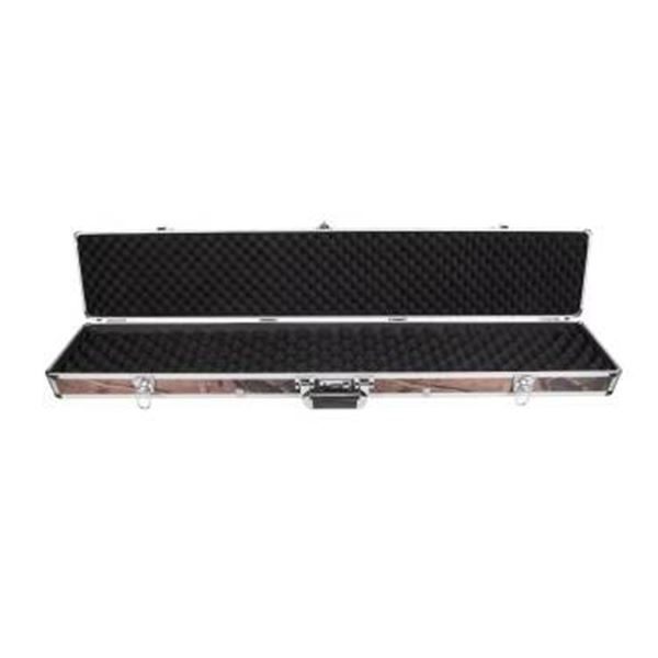 Aluminum Camouflage Gun Case with Secure Latches and Handle 47 x 9 x 5 in