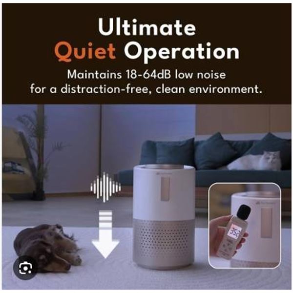 PetSnow PS-070 Air Purifier for Pets With Model and Specifications