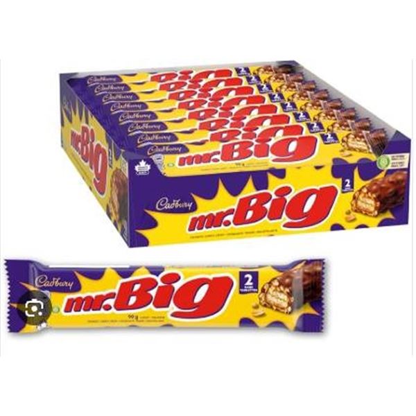 Cadbury Mr. Big Candy Bars 24 x 90g