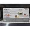 Image 2 : SnapLock 22-Piece Clear Food Storage Set