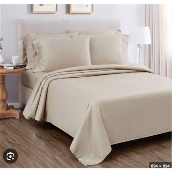 Kirkland Signature 680 Thread Count Queen Sheet Set