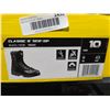 Image 3 : Classic 9-Inch Side-Zip Black Tactical Boots, Size 10 USA