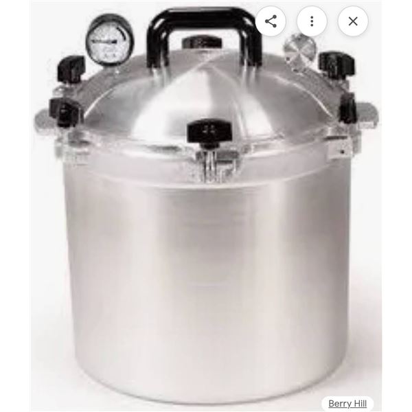 All American Model 925 Heavy Cast Aluminum Pressure Canner and Cooker