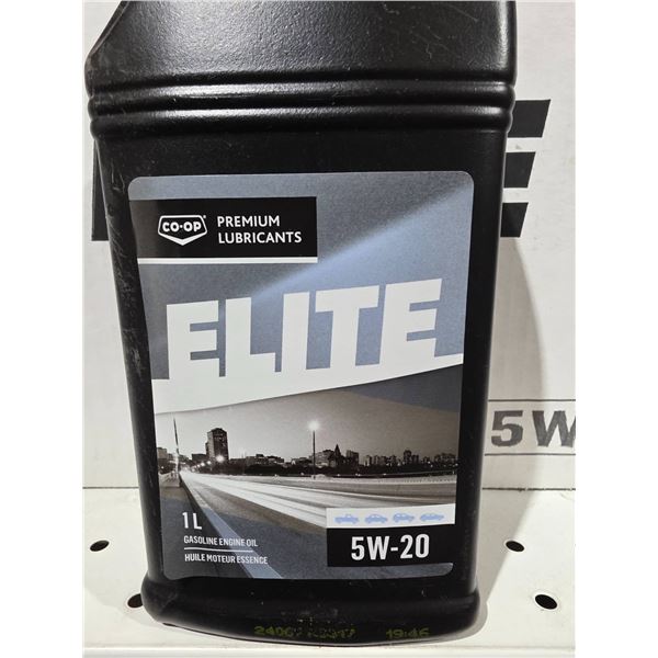 Co-op Elite 5W-20 Premium Lubricants Gasoline Engine Oil, 1L